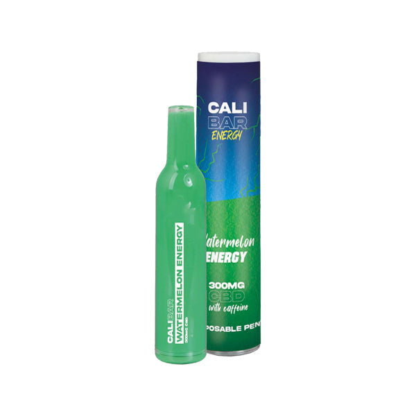 CALI BAR ENERGY avec caféine à spectre complet 300 mg CBD Vape jetable (Multipack x10)