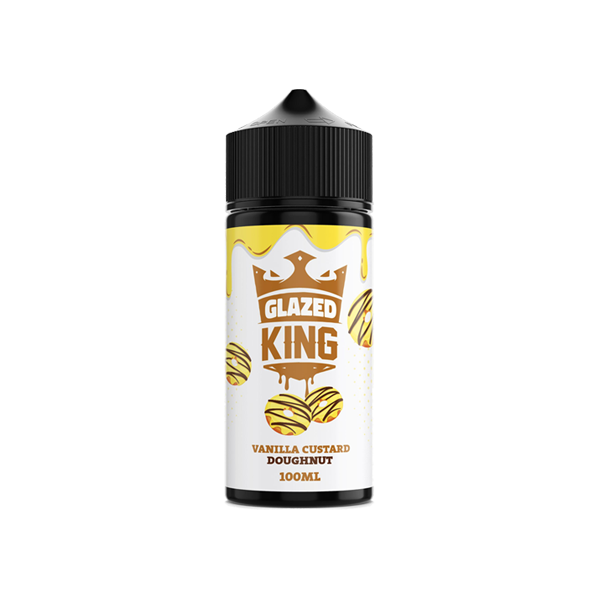 Glazed King 100ml Shortfill 0mg (70VG/30PG) - Sweet Geez Vapes