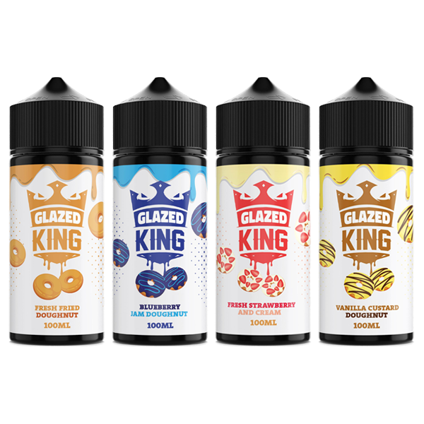 Glazed King 100ml Shortfill 0mg (70VG/30PG) - Sweet Geez Vapes