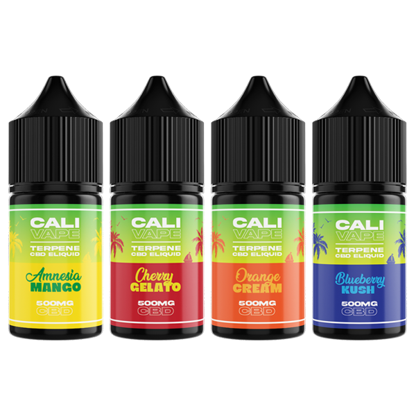 CALI VAPE 500mg Full Spectrum CBD E-liquid - 10ml