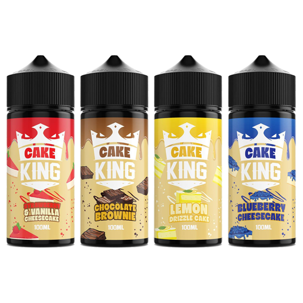 Cake King 100ml Shortfill 0mg (70VG/30PG) - Sweet Geez Vapes