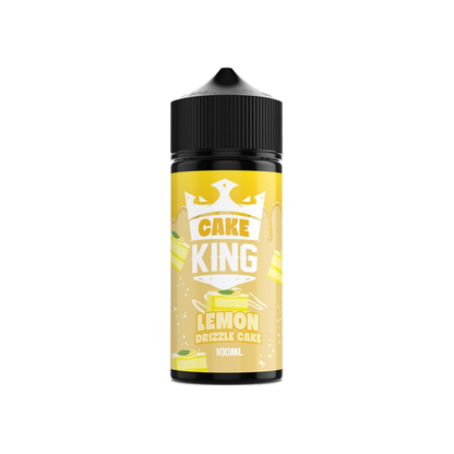  Cake King 100ml Shortfill E-Liquid | Sweet Geez Vapes