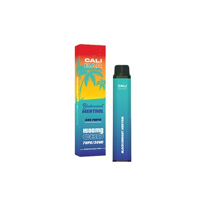 Cali Co 1500mg CBD Vape Jetable - 3000 bouffées