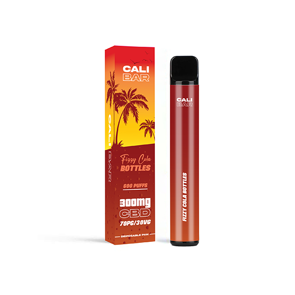 CALI BAR C600 300mg CBD Vape Dispositif Jetable 600 Puffs