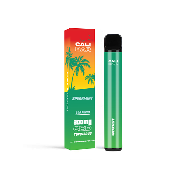 CALI BAR C600 300mg CBD Vape Dispositif Jetable 600 Puffs