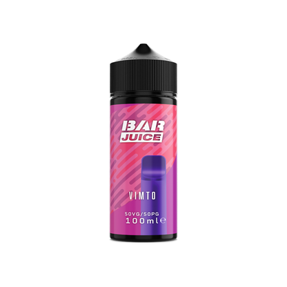 Bar Juice 100ml Shortfill E-liquid (50VG/50PG) - Sweet Geez Vapes