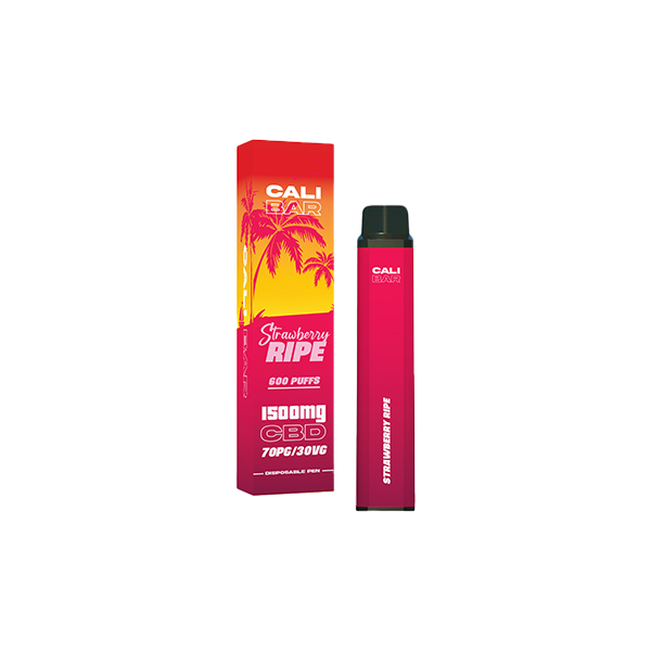 Cali Co 1500mg CBD Vape Jetable - 3000 bouffées