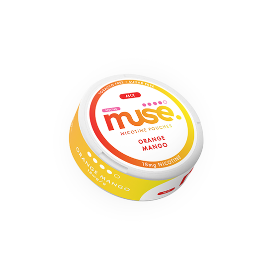 18mg Muse Nicotine Pouches (UK Made) - 20 Pouches