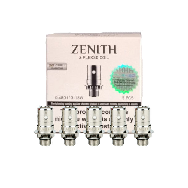 Innokin Zenith 0.8/PLEX 3D Coils | 0.48/0.5/1.6/1.2Ω | 5-pack