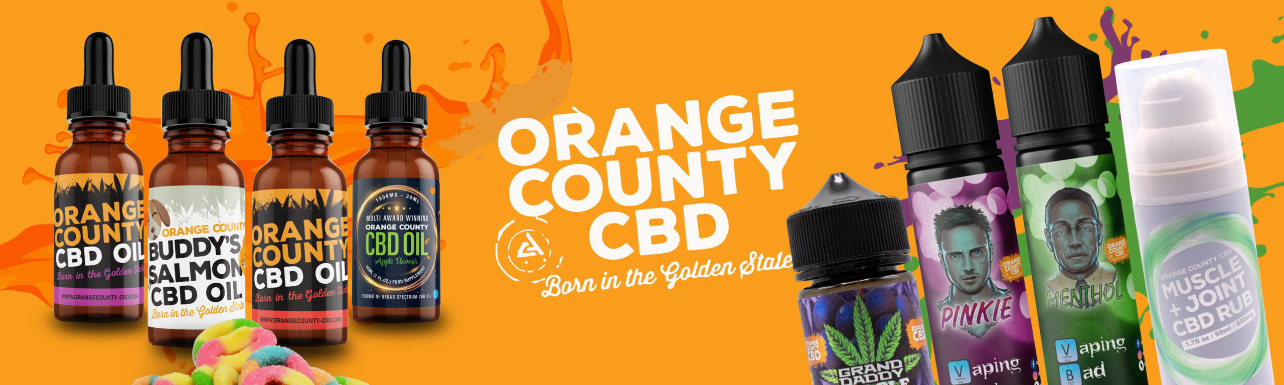 Orange County CBD vape and CBD oil products