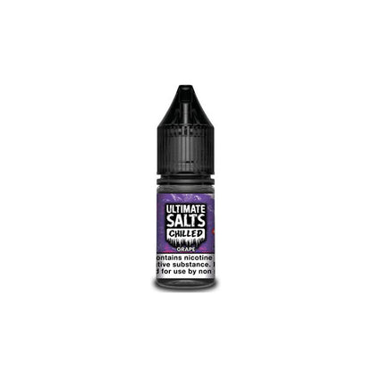 Ultimate Puff Salts Chilled 10ML Flavoured Nic Salts E-Liquid 10mg (50VG/50PG) - Sweet Geez Vapes