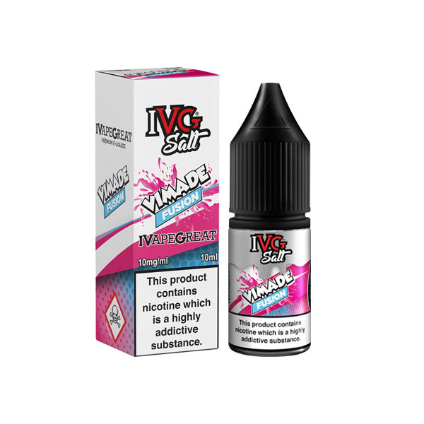 I VG Drinks Salts 10ml Nic Salt E-liquid - 10mg (50VG/50PG) - Shop Now at  Sweet Geez Vapes