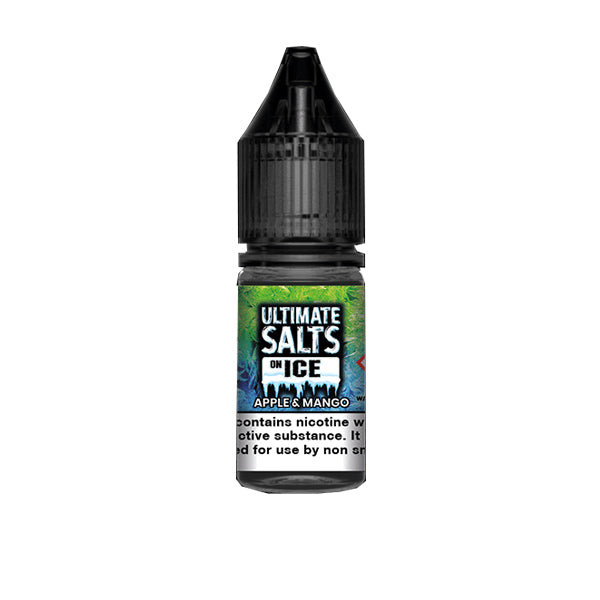 Ultimate Puff Salts On Ice 10ml Flavoured Nic Salts E-liquid | 10mg (50VG/50PG) - Sweet Geez Vapes