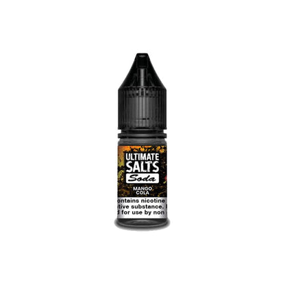 Ultimate Puff Salts Soda 10ML Nic Salt E-liquid 20mg (50VG/50PG) - Sweet Geez Vapes