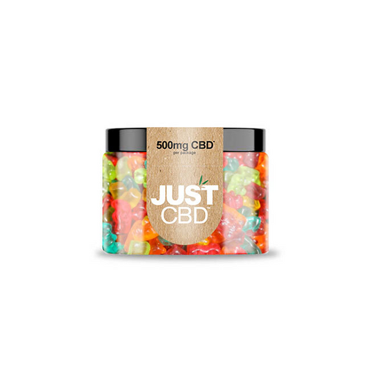 Just CBD 500mg Gummies - 132g - Sweet Geez Vapes