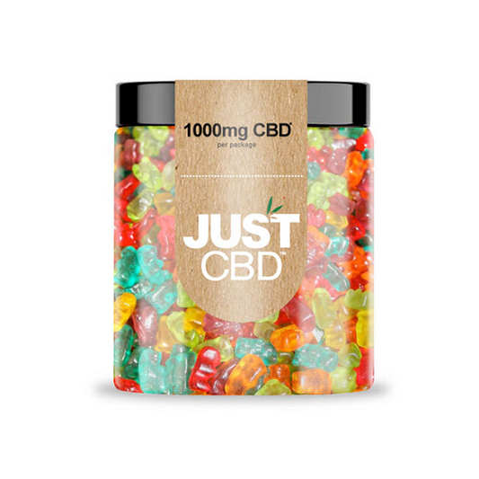 Just CBD 1000mg Gummies - 351g - Sweet Geez Vapes