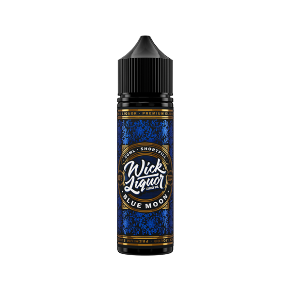 Wick Liquor Shortfill - 50ml (70VG/30PG) - Shop Now at  Sweet Geez Vapes