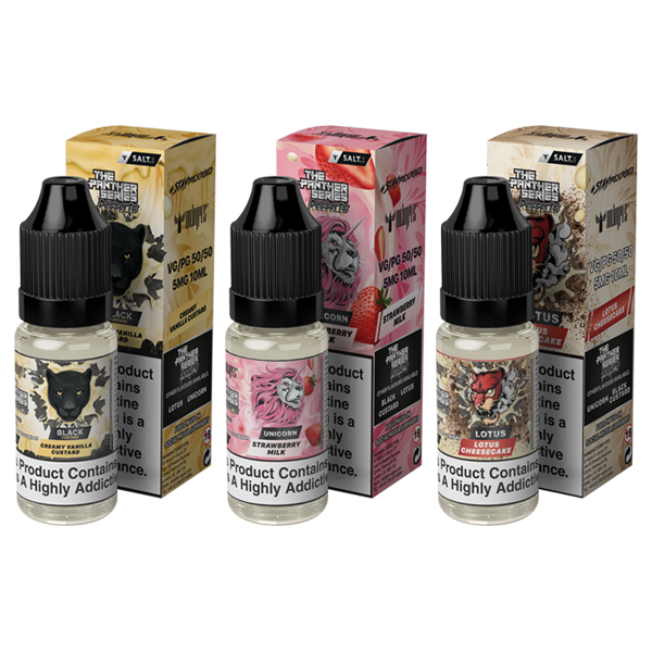 The Panther Series Desserts By Dr Vapes 10ml Nic Salt E-liquid | 5mg (50VG/50PG) - Sweet Geez Vapes