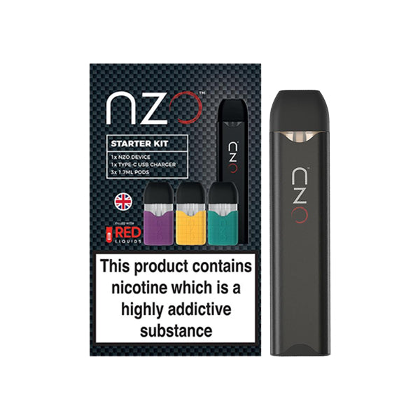 20mg NZO Vape Starter Kit - Multi Pack Edition (50VG/50PG) - Sweet Geez Vapes