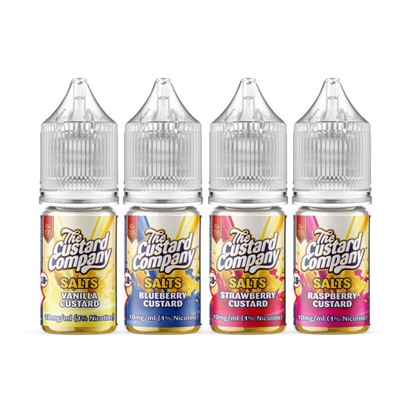  Shop The Custard Company Nic Salt E-liquid | Sweet Geez Vapes