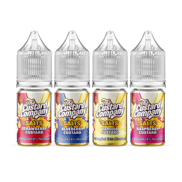  Buy The Custard Company Nic Salt E-liquid | Sweet Geez Vapes