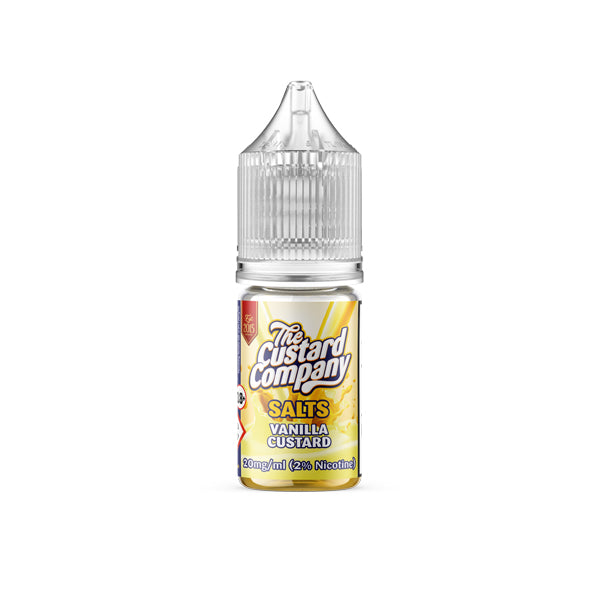 The Custard Company Flavoured Nic Salt 10ml E-liquid | 20mg (50VG/50PG) - Sweet Geez Vapes