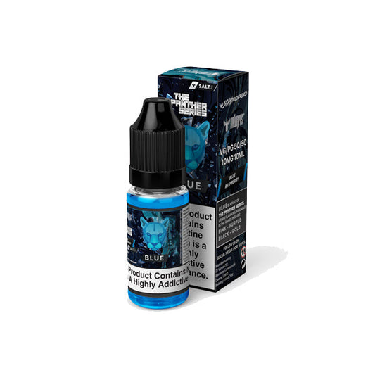 Blue Panther by Dr Vapes 10ml Nic Salt E-liquid | 10mg (50VG/50PG) - Shop Now at  Sweet Geez Vapes