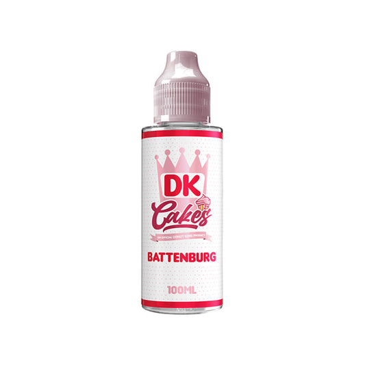 DK Cakes 100ml Shortfill E-Liquid (70VG/30PG) - Sweet Geez Vapes