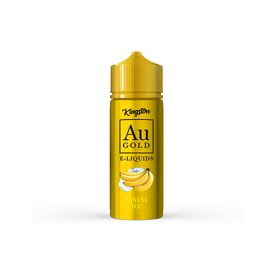 0mg AU Gold By Kingston 100ml Shortfill E-liquid (70VG/30PG) - Sweet Geez Vapes