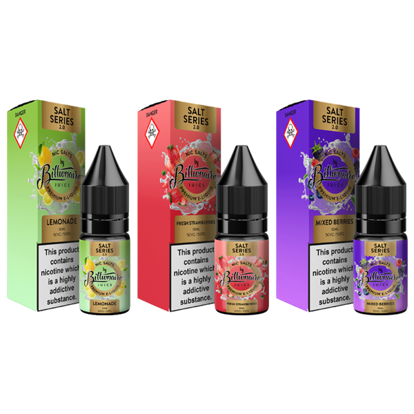  Billionaire Juice Salt Series 2.0 10mg Nic Salt E-liquid | Try It Now