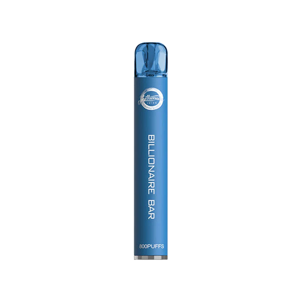 20mg Billionaire Bar 800 Disposable Vape Device - 800 Puffs - Shop Now at  Sweet Geez Vapes