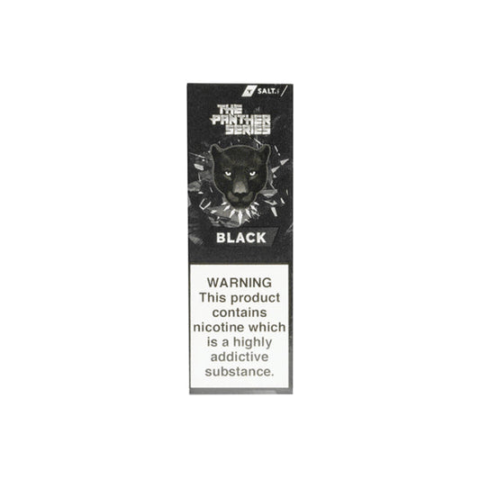 Black Panther by Dr Vapes 10ml Nic Salt E-liquid | 10mg (50VG/50PG) - Shop Now at  Sweet Geez Vapes