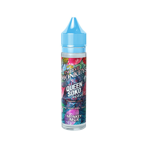 Twelve Monkeys Ice Age 50ml Shortfill E-Liquid | (70VG/30PG) - Sweet Geez Vapes