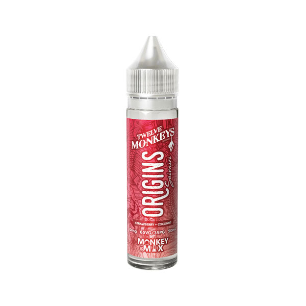 Twelve Monkeys Origins Shortfill E-Liquid - 50ml (65VG/35PG)