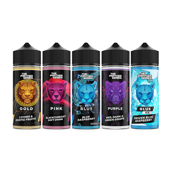 The Panther Series by Dr Vapes Shortfill E-Liquid | 100ml (78VG/22PG) - Shop Now at  Sweet Geez Vapes