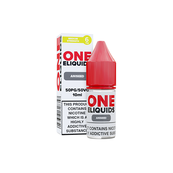 6mg One E-Liquids Flavoured Nic Shot 10ml (50VG/50PG) - Sweet Geez Vapes