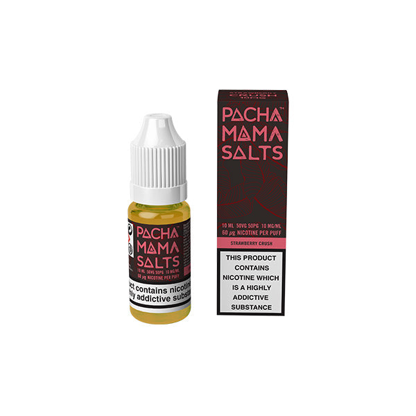 Pacha Mama By Charlie's Chalk Dust Salts 10ml Nic Salt E-liquid 10mg (50VG/50PG) - Sweet Geez Vapes