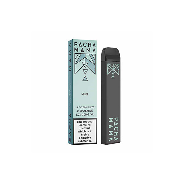 20 mg Pacha Mama Vape desechable 600 inhalaciones