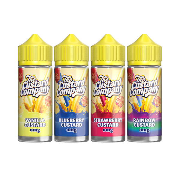  The Custard Company Shorfill E-liquids | Sweet Geez Vapes