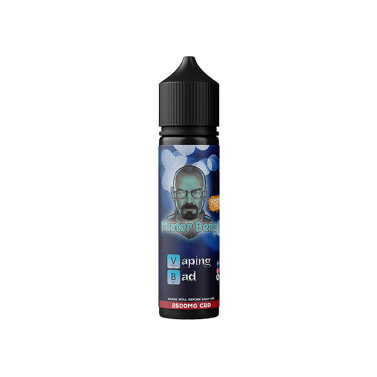 Vaping Bad by Orange County CBD 2500mg E-liquid - 50ml (60VG/40PG) - Shop Now at  Sweet Geez Vapes