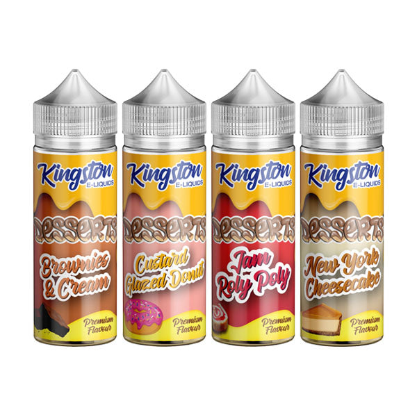 Kingston Desserts 120ml Shortfill E-Liquid | (70VG/30PG) - Sweet Geez Vapes