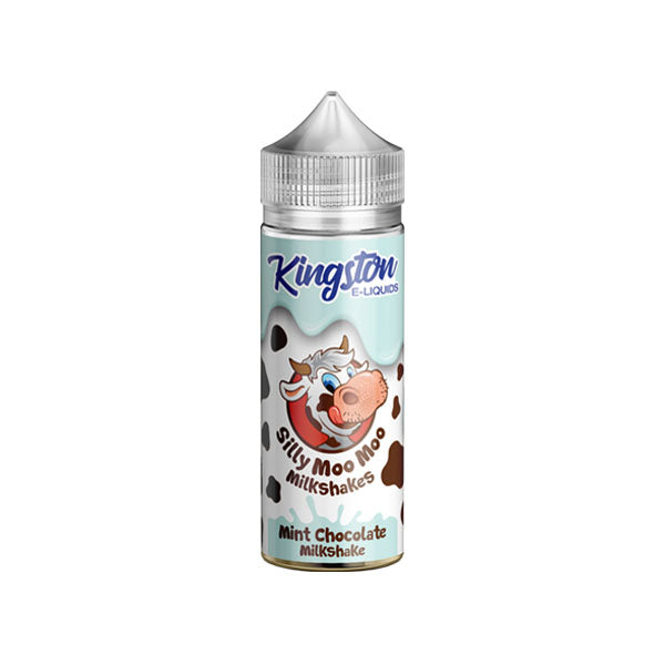 E-líquido Kingston Silly Moo Moo Milkshakes Shortfill - 120 ml (70 VG/30 PG)