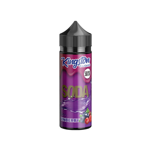 Kingston Soda Shortfill E-Liquid - 120ml (50VG/50PG)