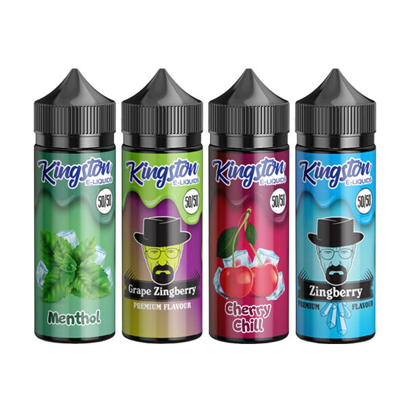 Kingston Shortfill E-Liquid - 120ml (50VG/50PG)