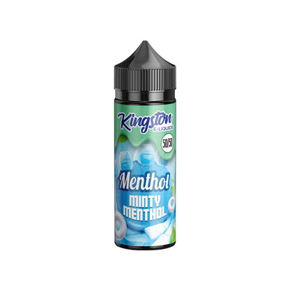 Kingston Menthol 120ml Shortfill E-Liquid | (50VG/50PG) - Sweet Geez Vapes