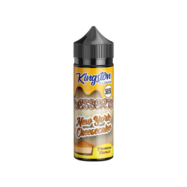 Kingston Desserts 120ml Shortfill E-Liquid | (50VG/50PG) - Sweet Geez Vapes