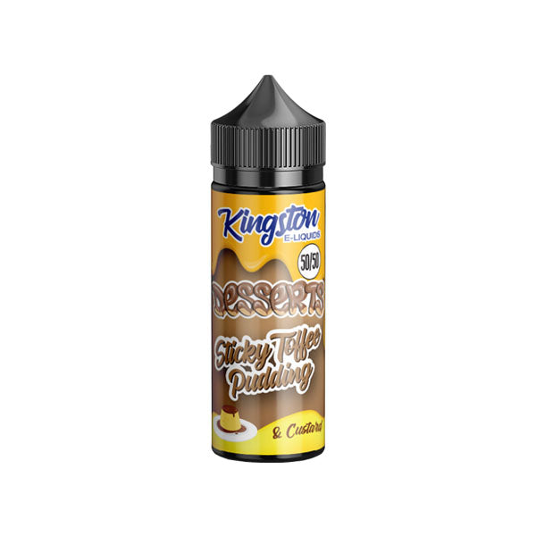 Kingston Desserts 120ml Shortfill E-Liquid | (50VG/50PG) - Sweet Geez Vapes