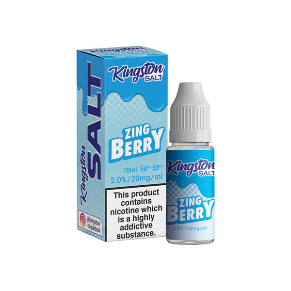 10mg Kingston Salts 10ml Nic Salts (50VG/50PG) - Sweet Geez Vapes