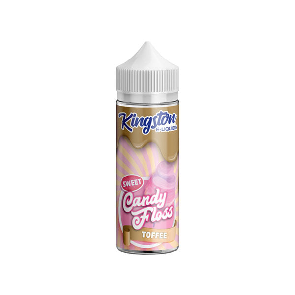 Kingston Sweet Candy Floss 120ml Shortfill E-Liquid | (70VG/30PG) - Sweet Geez Vapes