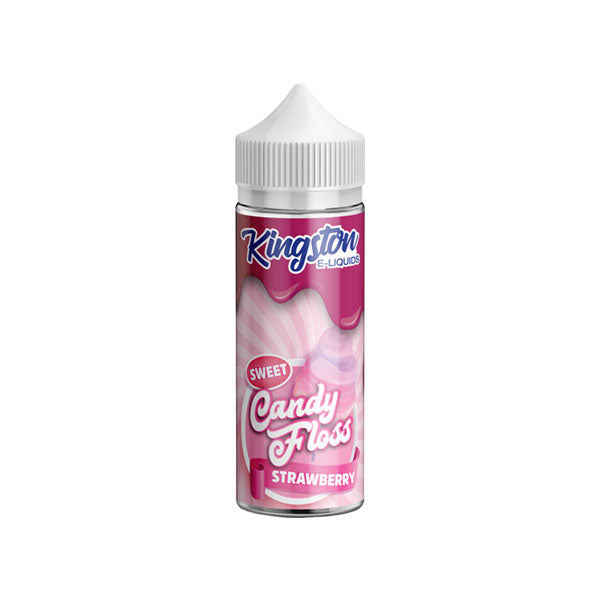 Kingston Sweet Candy Floss 120ml Shortfill E-Liquid | (70VG/30PG) - Sweet Geez Vapes